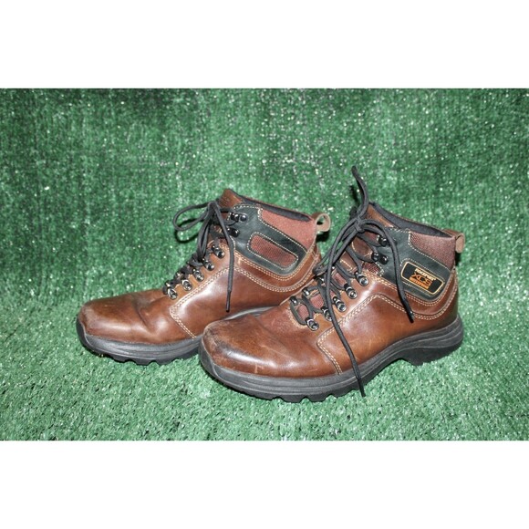 Rockport XCS Mens Size 8.5M Waterproof Hydro Shield Leather Hiking Boots - Picture 2 of 15
